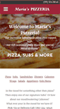 Mobile Screenshot of mariaspizza-malden.com